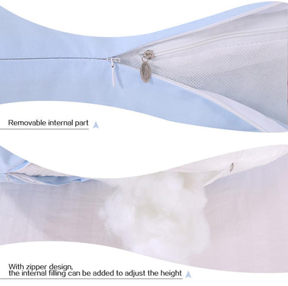 Full Body Pregnancy Pillow, U Shaped Maternity Pillow for Side Sleeping Comfort
