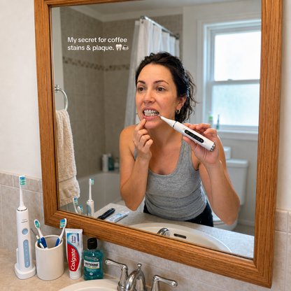 Ultrasonic Tooth Cleaner - For Visible Buildup and Surface Stains